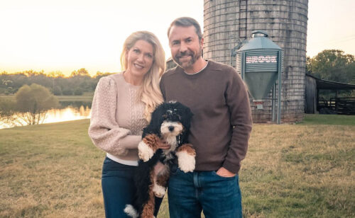 Jon and Tiffany at Cedar Creek Ranch